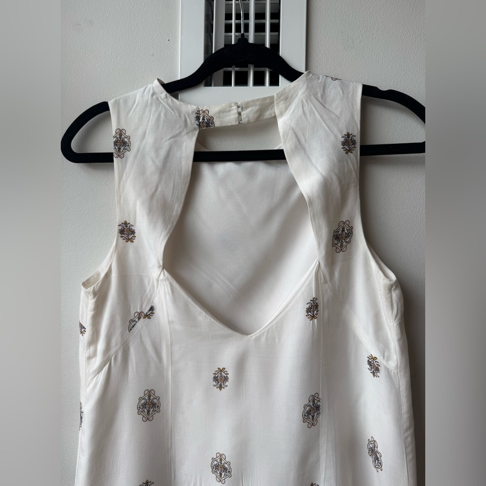 Forever 21 Off White Sleeveless A-Line Sundress - Picture 5 of 13
